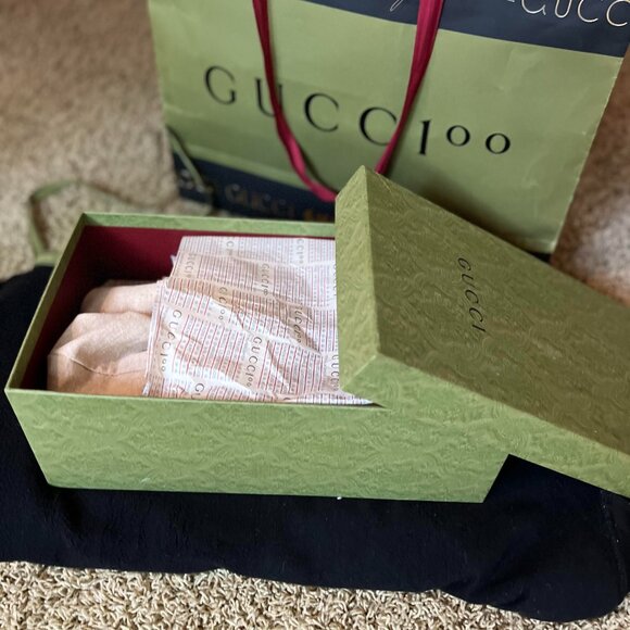 GUCCI ACE LIMITED EDITION SNEAKERS 100TH ANNIV - MENS SIZE 11.5-12 USA (RARE) - Picture 9 of 10